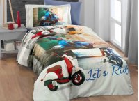 Постельное белье сатин 3D First Choice - Jonas (Турция), подростковый